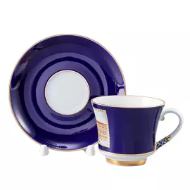 Banquet tea set with the pattern "Classics of St. Petersburg" for 6 persons (20 items)